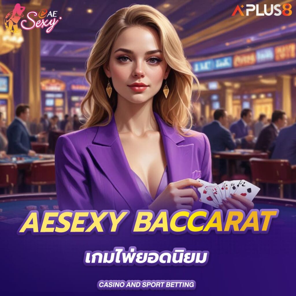 aesexy-baccarat-เกมไพ่ยอดนิยม