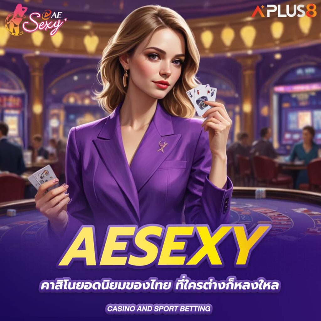 aesexy-คาสิโนยอดนิยมของไทย-ที่ใครต่างก็หลงใหล